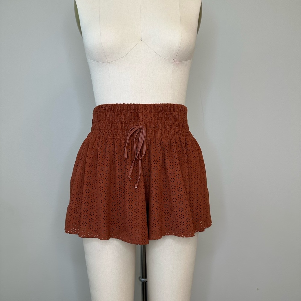 Zara Brown Rust Shorts